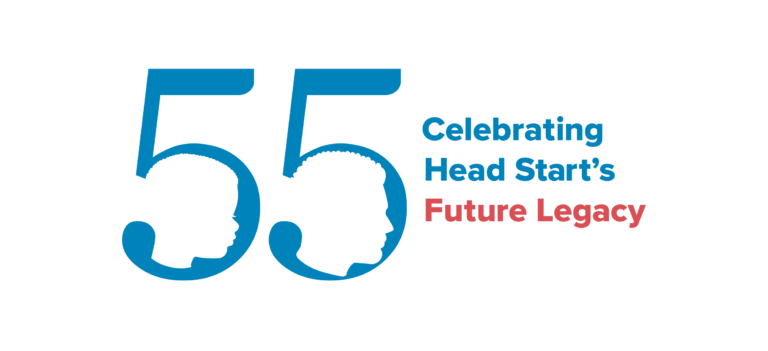 Celebrating 55 head start's future legacy logo