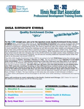 IHSA's signature events document